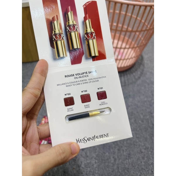 MẪU THỬ - SAMPLE SON HIGHEND CÁC HÃNG ( LIP SAMPLE )