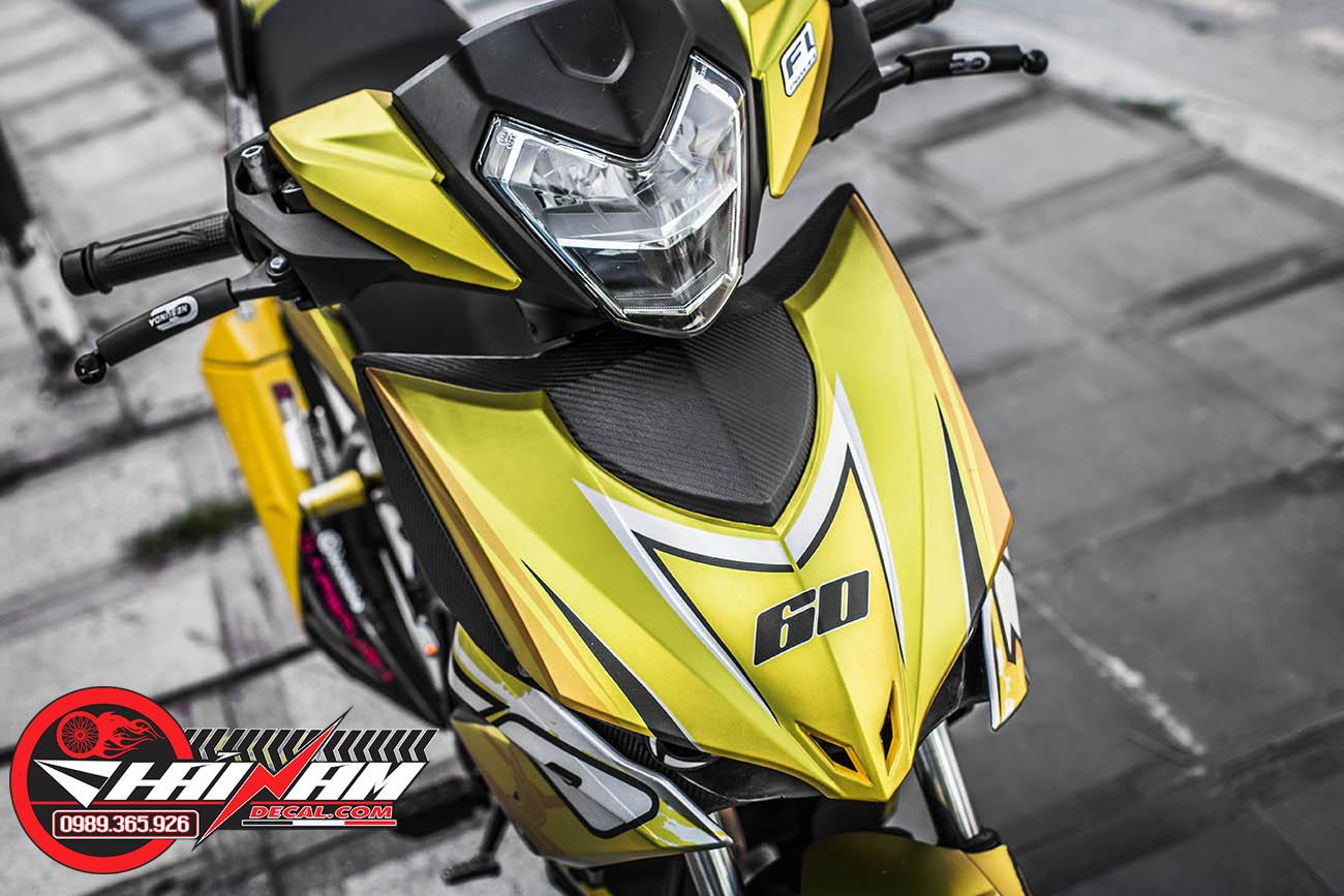Tem Trùm Winner  Racing Vàng Đem