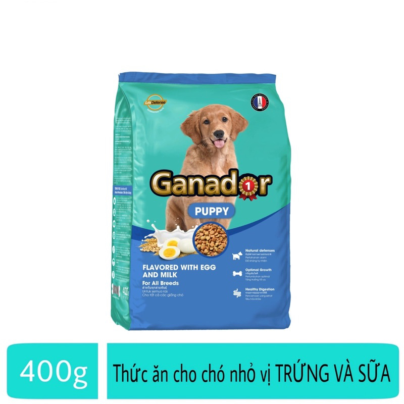 Thức ăn cho chó hạt ganador nhiều vị túi 3kg