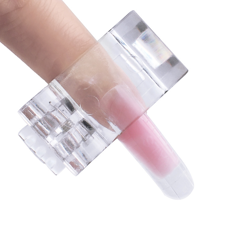 [HCM]Kẹp giữ móng úp gel gôm trong suốt