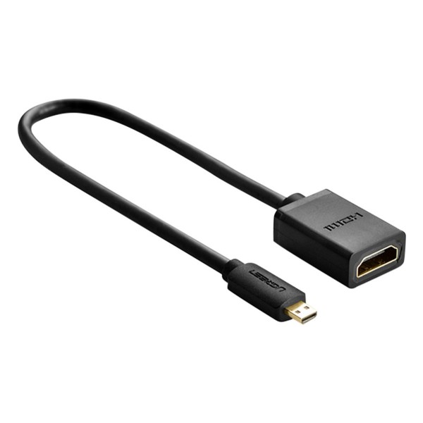 Cáp Micro HDMI to HDMI âm 20cm Ugreen 20134 (cao cấp)