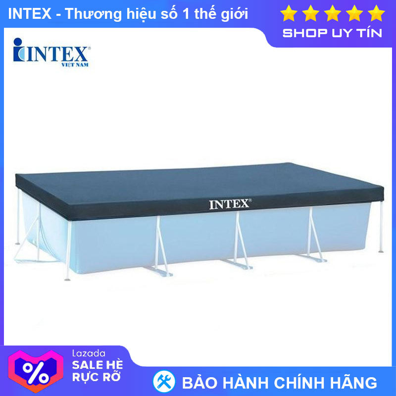 Tấm phủ bể khung kim loại chữ nhật Intex 28038 - INTEX Việt Nam