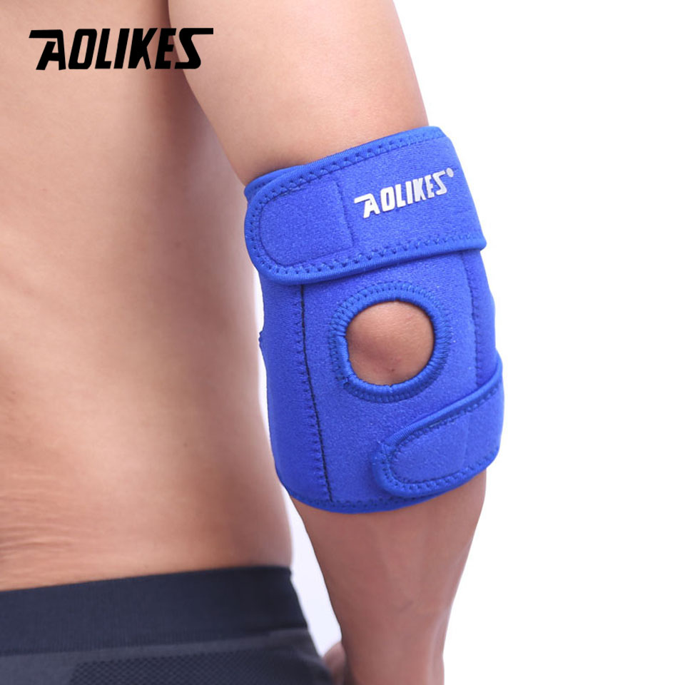 Đai cuốn bảo vệ khuỷu tay  AOLIKES A-7946 hỗ trợ khi chơi thể thao Spring Sport Elbow Support Protector