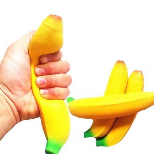 Đồ chơi Squishy hình quả chuối, bóp để giảm căng thẳng