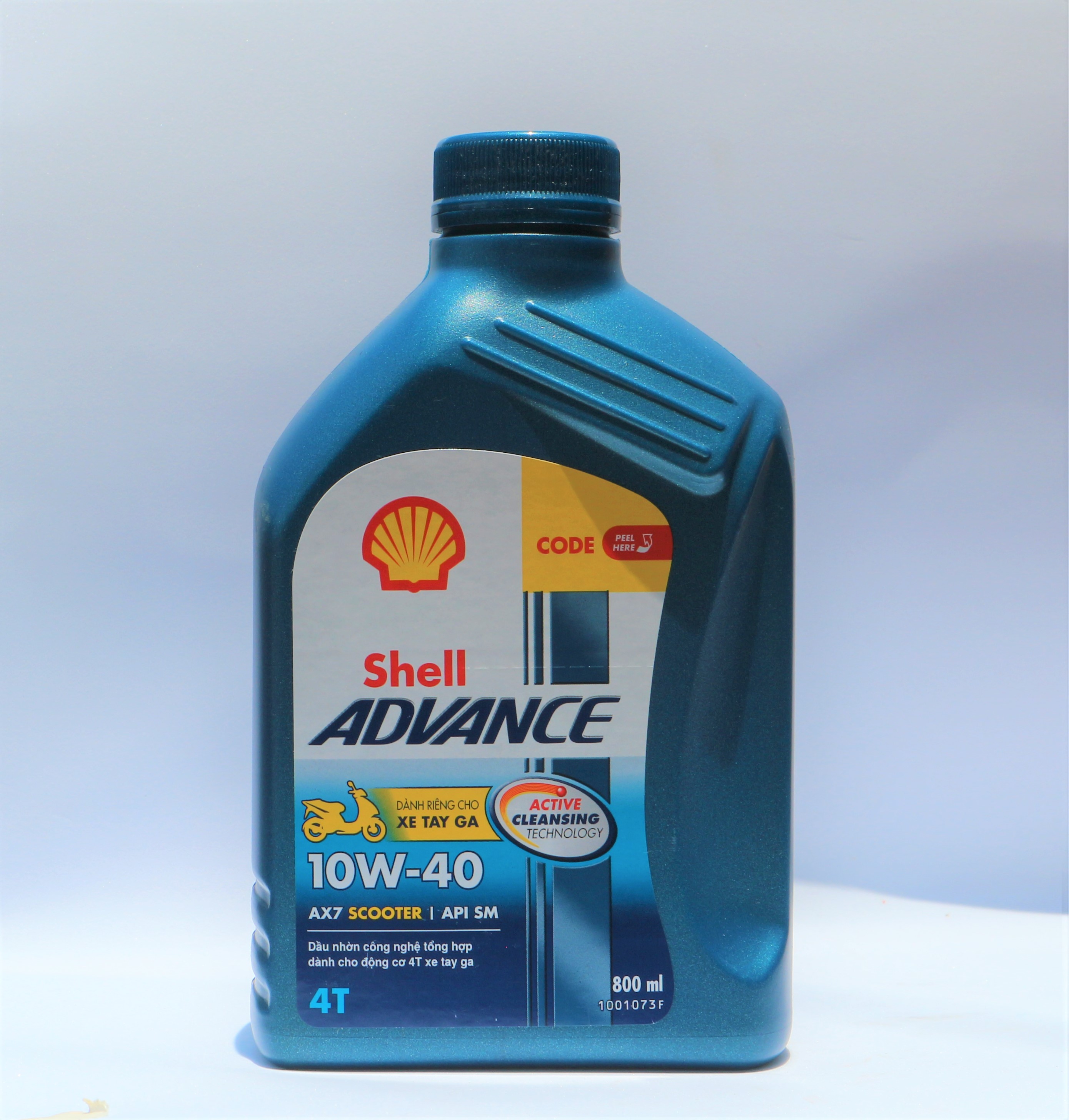 Shell Advance AX7 SCOOTER 10W40 800ML Nhớt xe ga