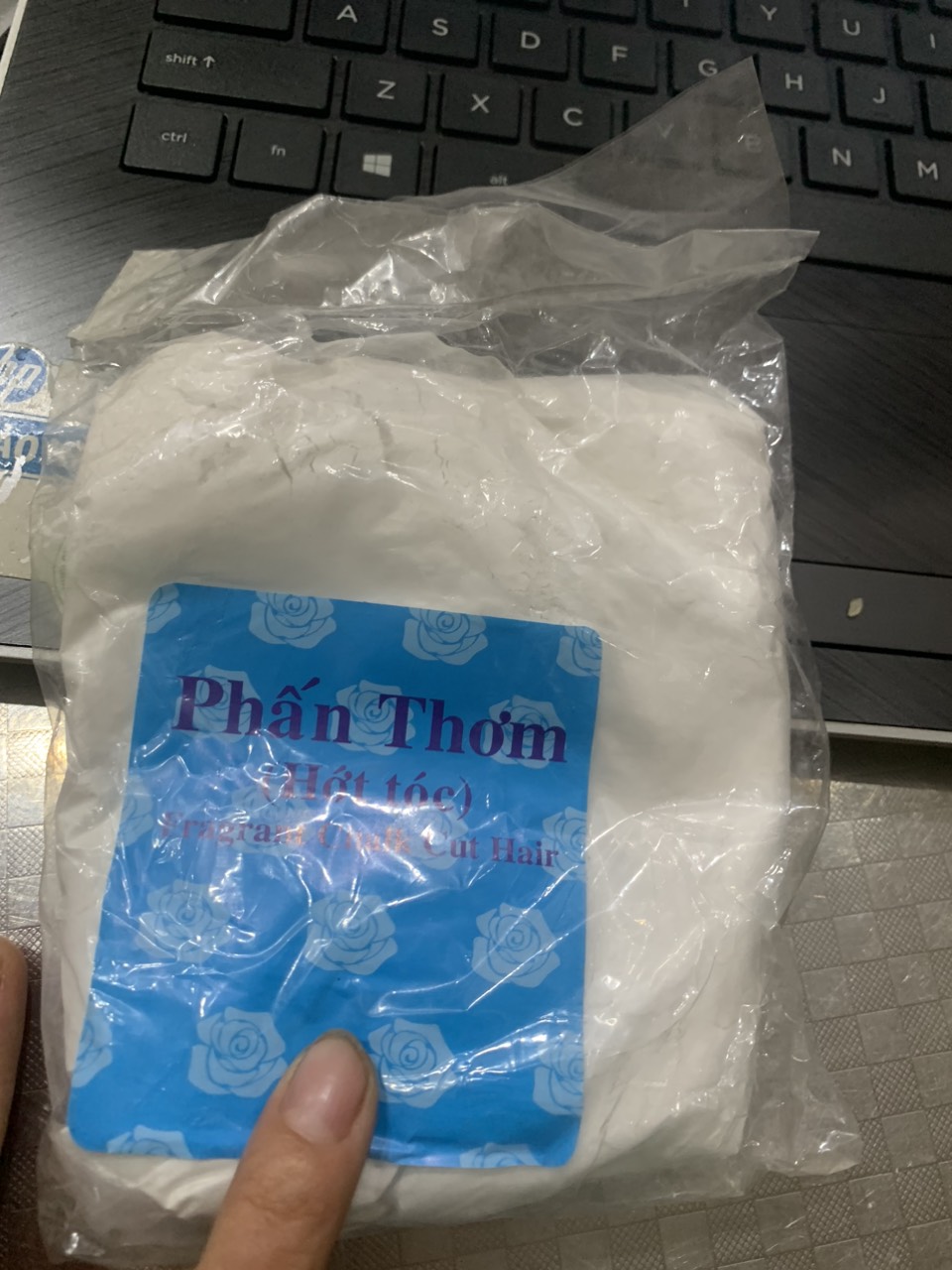 Phấn thơm hớt tóc dạng bịch 200g