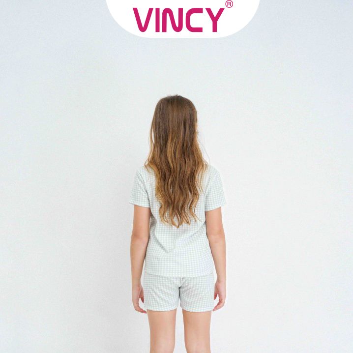 [Mua 3 giảm 20%, mua 2 giảm 15%] Bộ Đồ Short Thun Bé Gái Vincy KST020W31