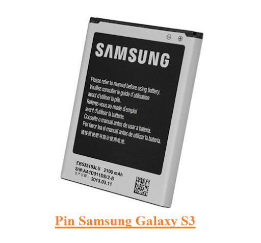 Pin Samsung S3 I9300, Pin Điện Thoại Samsung Galaxy S3 I9300 2100mAh