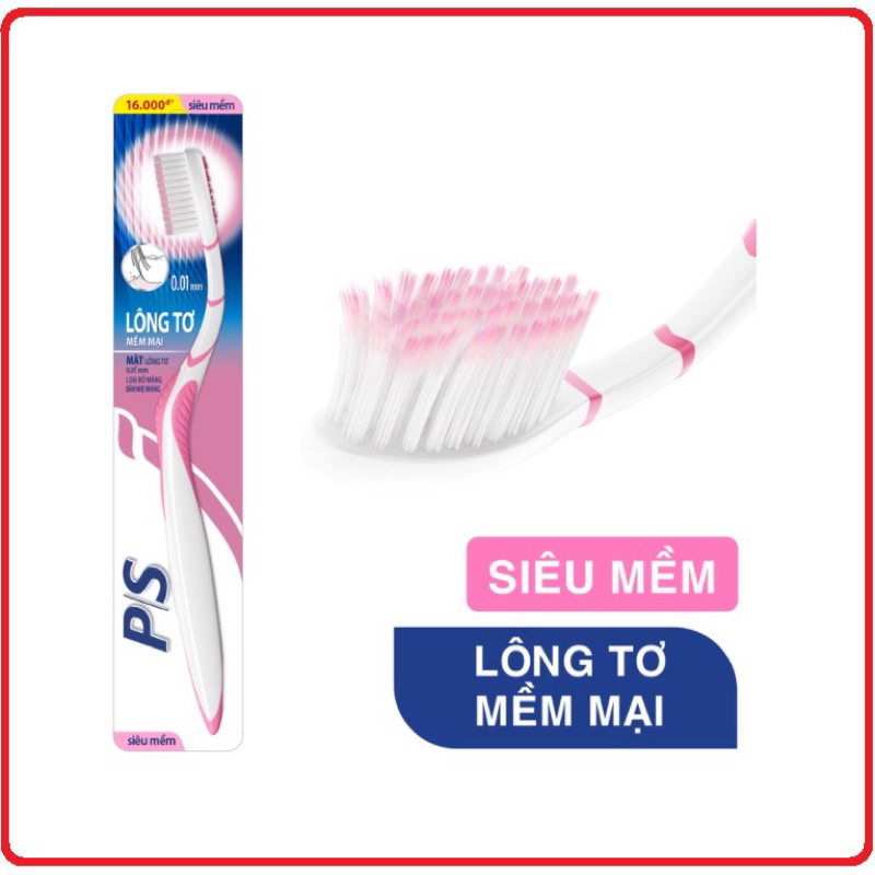 bàn chải P/S lông tơ siêu mềm mịn