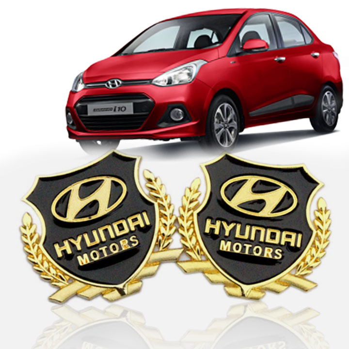 RẺ VÔ ĐỊCH Logo dán xe hơi các hãng ( Huyndai)