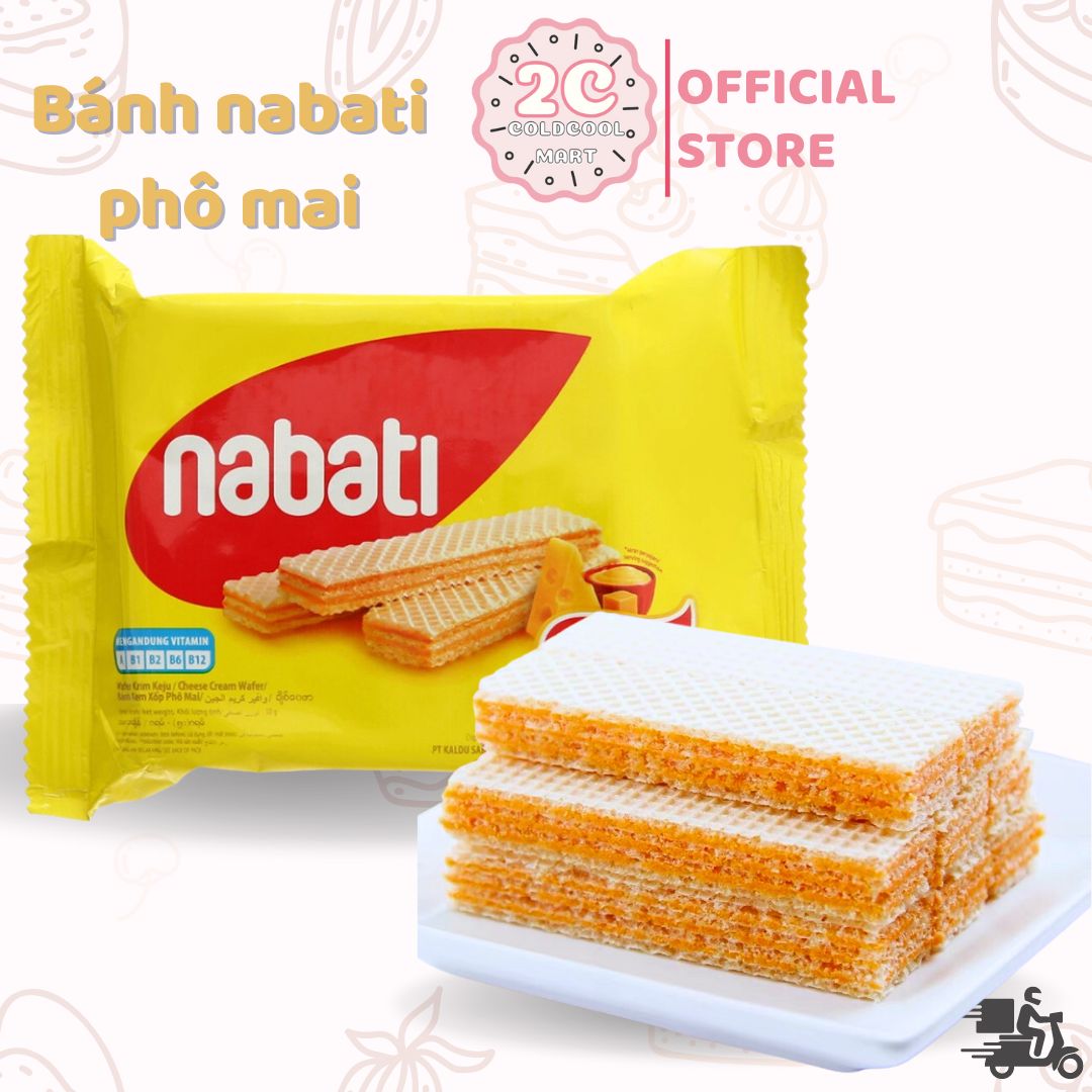 Bánh Nabati vị phô mai loại 20g