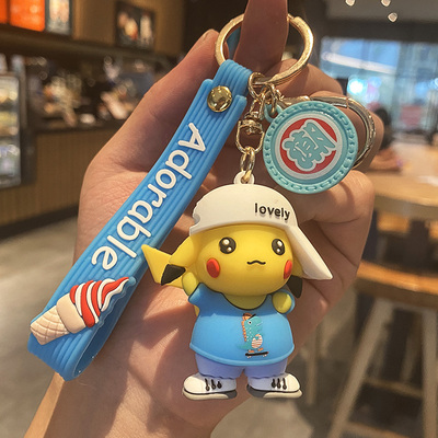 Móc khóa Pikachu - Nhiều màu