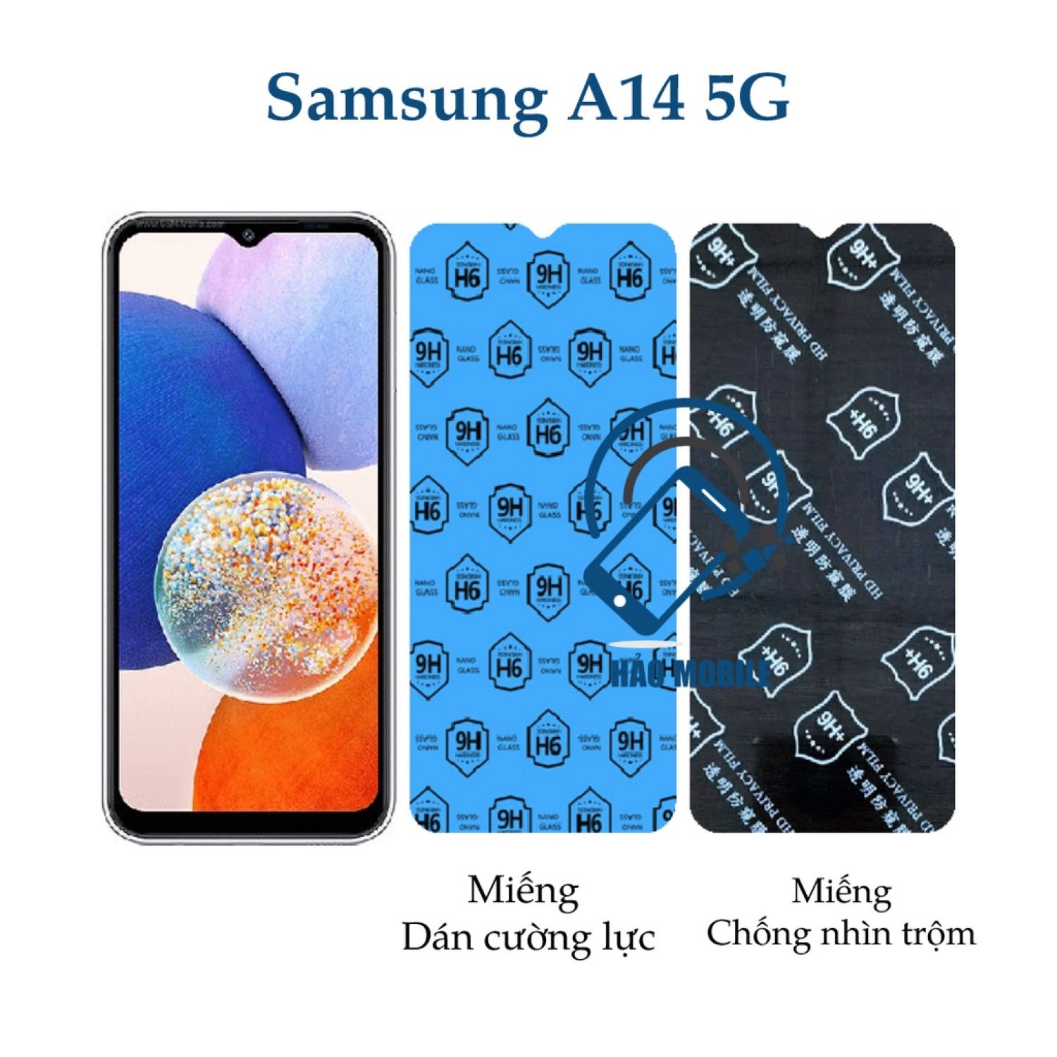 Dán cường lực dẻo nano Samsung A14 5G