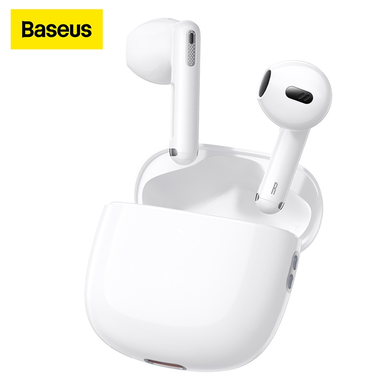Tai Nghe Bluetooth Baseus WX5 4-Mic ENC Sử Dụng 30 Giờ