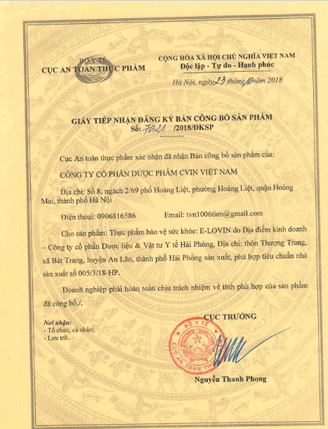 E-lovin Bổ sung vitamin E – Hộp 30 Viên