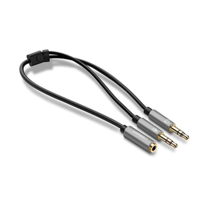 Farm Zone 200 Cáp chuyển Audio 3.5mm (âm) ra 2 đầu dương 3.5mm Phone, Mic Ugreen 20899