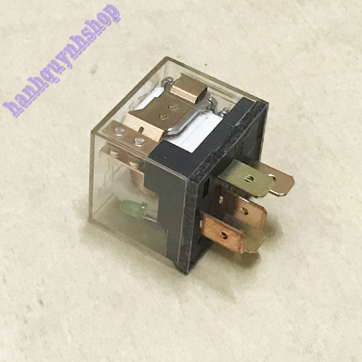 Rơ Le 4 Chân 24V 80A Nhựa Trong