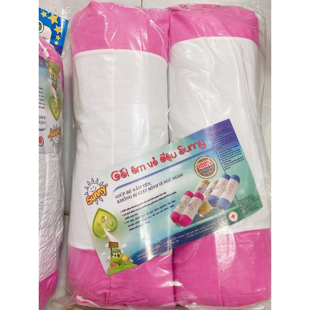 Gối Ôm Vỏ Đậu Cho Bé