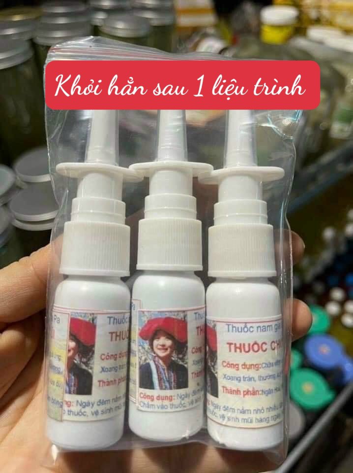 Xịt Xoang Thảo Dược Dân Tộc Dao Đỏ (3 Lọ) - Đăc Sản 27