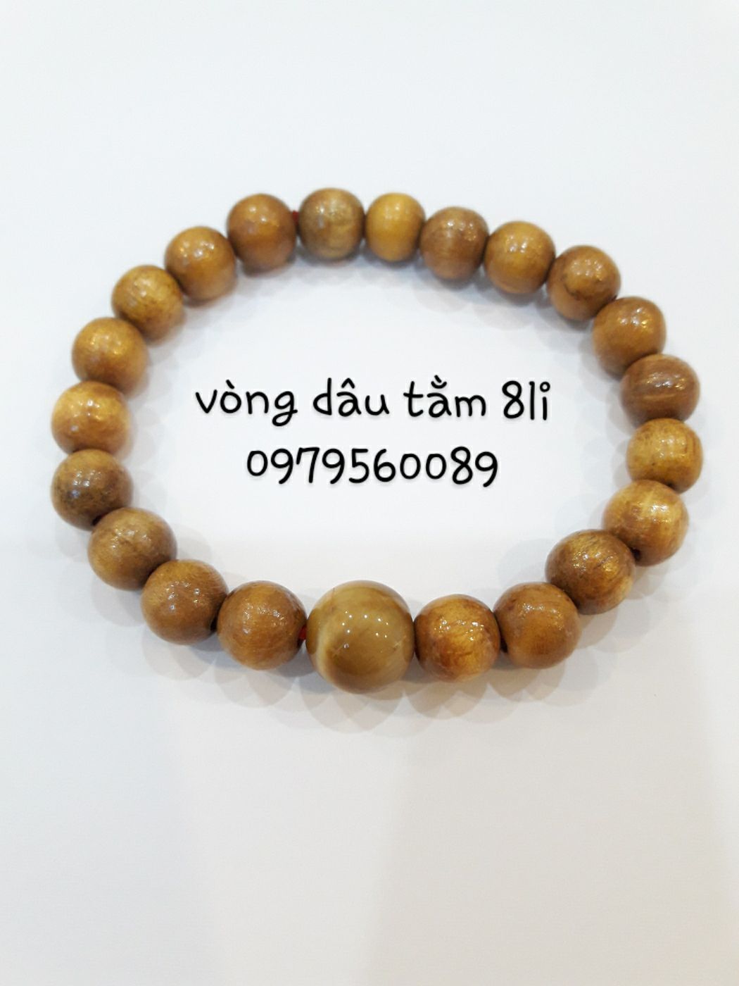 Vòng dâu tằm 8 li cho người lớn