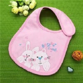 Yếm ăn dặm cotton cho bé