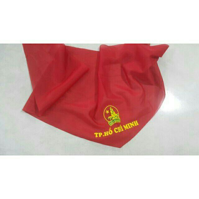 [HCM]Khăn quàng đỏ có chữ tphcm loại 1