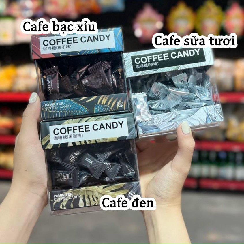 Kẹo Cà Phê Coffee Candy Pamiriter Hop 70gr (CÀ PHÊ SỮA)