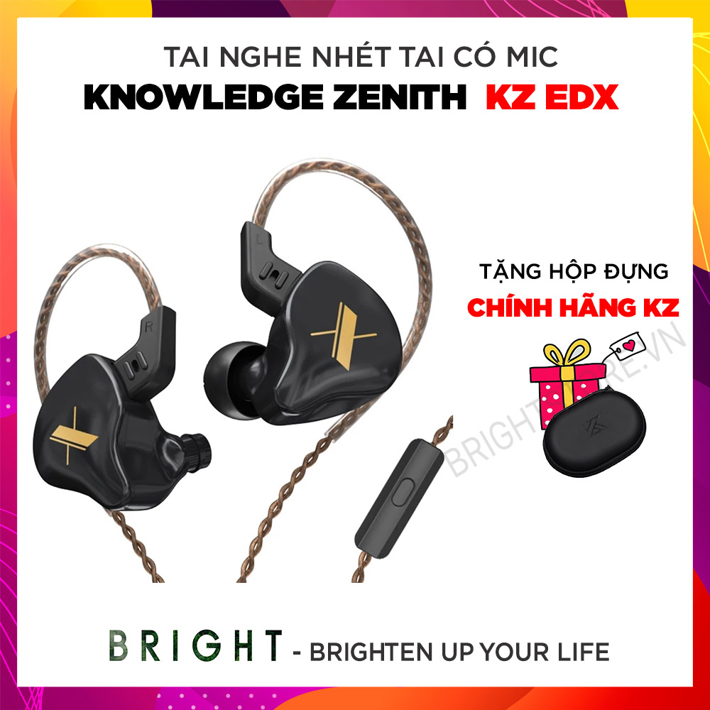 Tai Nghe Có Dây Có Mic KZ EDX