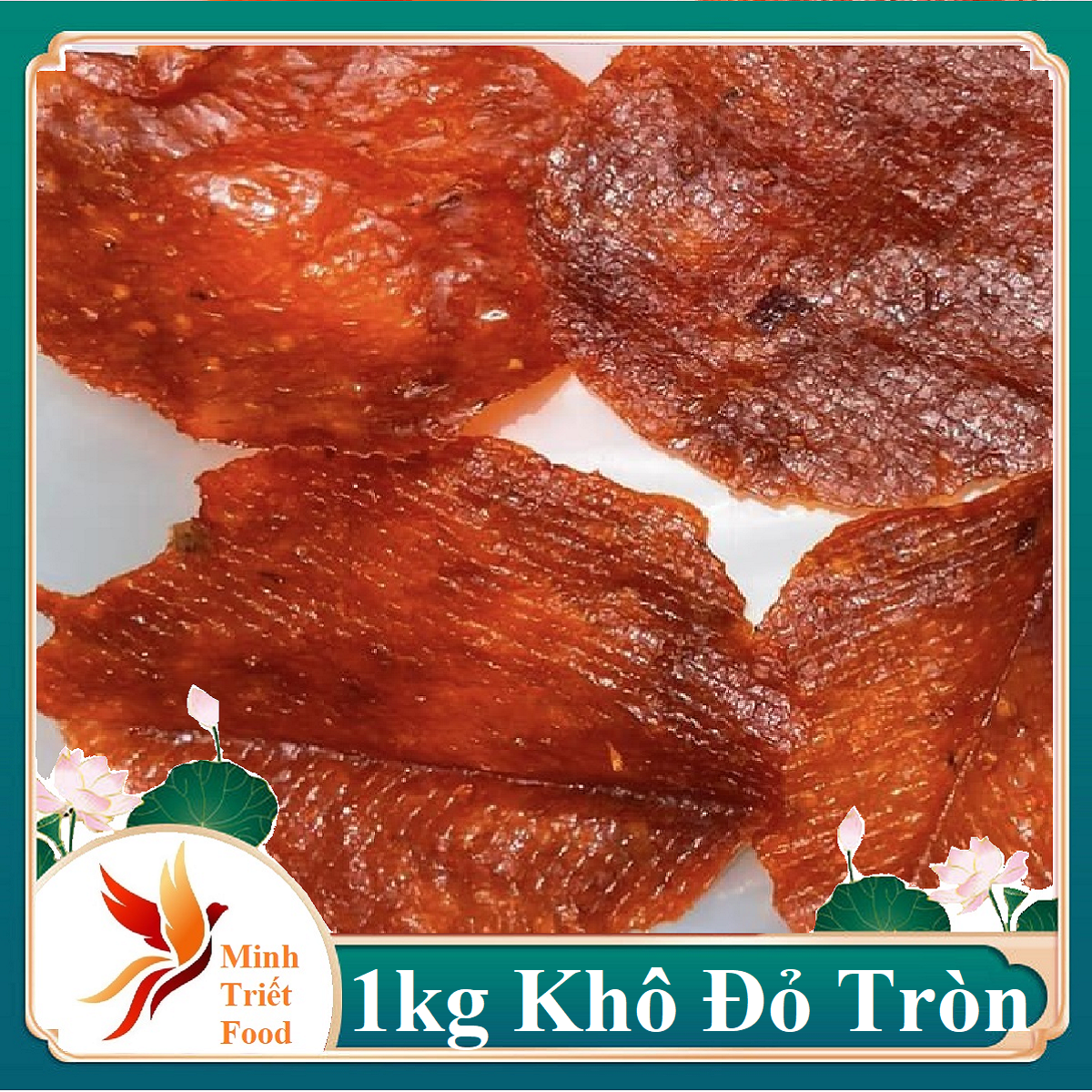 Khô cá đỏ tròn loại đặc biệt nhiều chả cá vị ngon - đặc sản minh triết