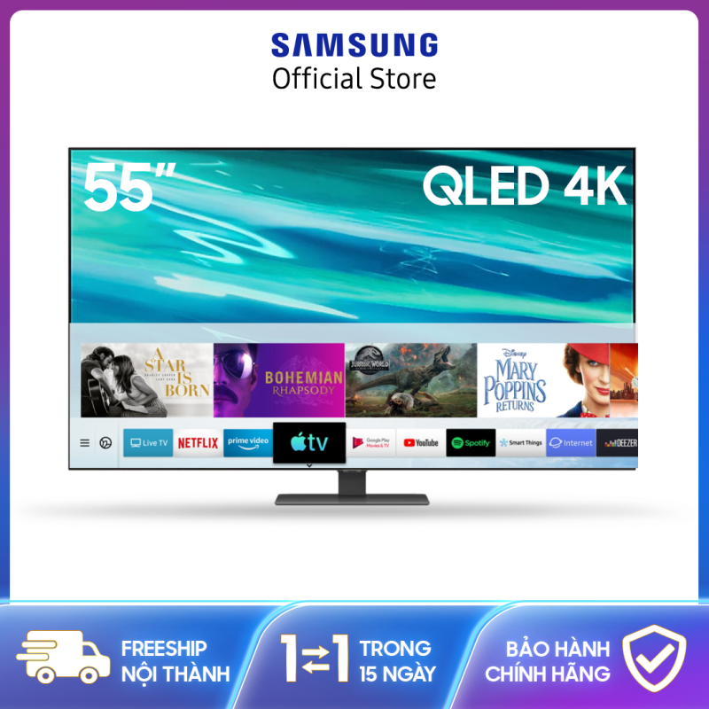 Bảng giá 55Q80A - QLED Tivi 4K Samsung 55 inch Smart TV