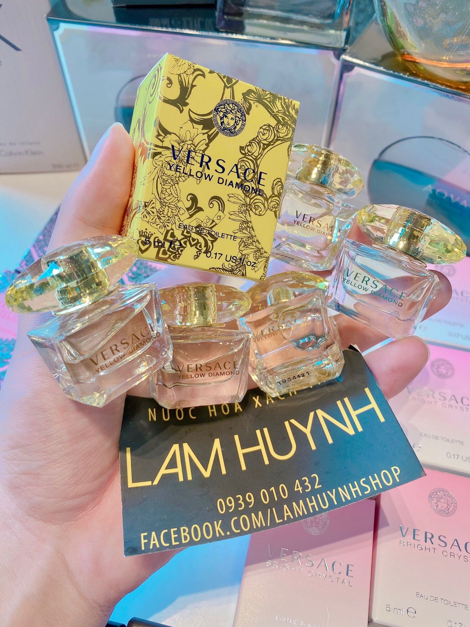 Nước hoa mini VERSACE YELLOW DIAMOND 5ml