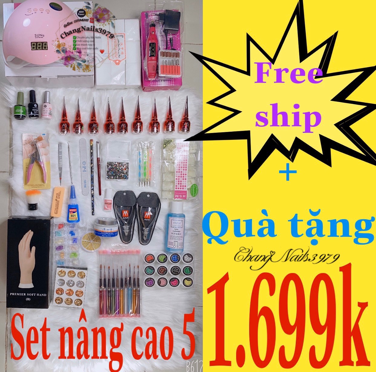 Bộ dụng cụ làm móng 7