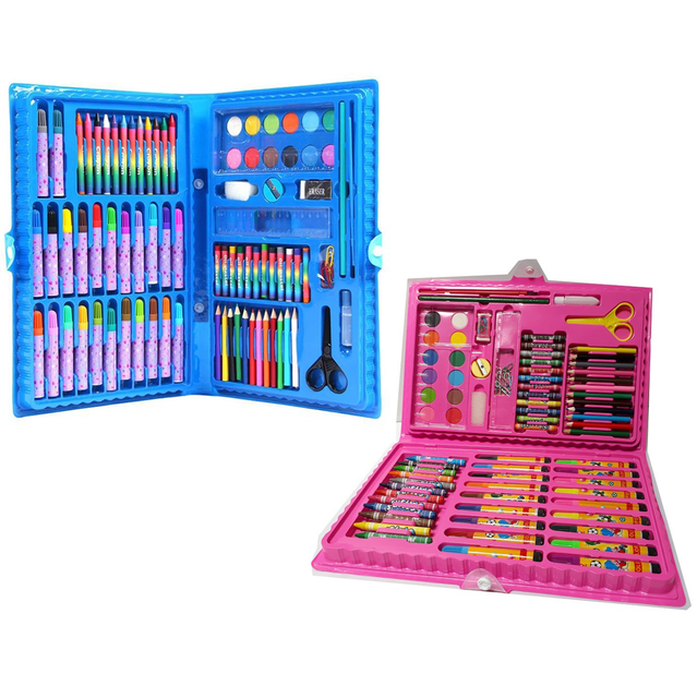 Bộ bút chì màu 86 món cho bé gái