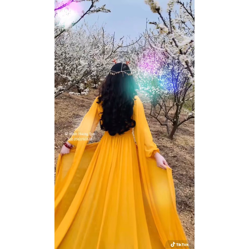 [HCM][FREESHIP] Đầm maxi tà dài