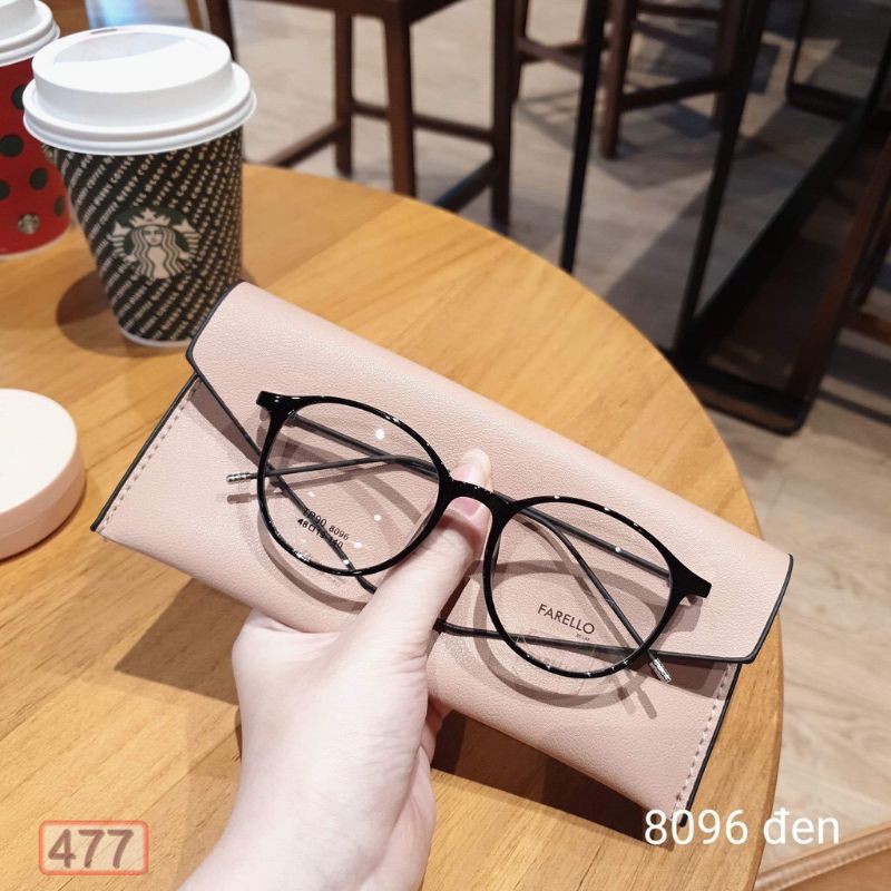 GỌNG KÍNH CẬN DẺO KÍNH MẮT TRÒN HÀN QUỐC