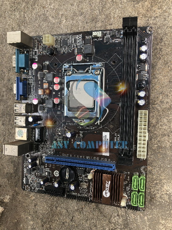 [HCM]Combo mainboard H61 socket 1155 + i3 2100 (3M Cache 3.10 GHz)