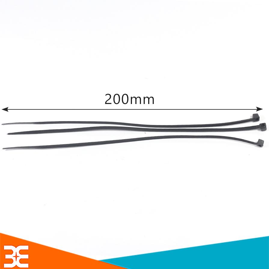 Dây Thít Đen 4X200mm Gói 500PCS
