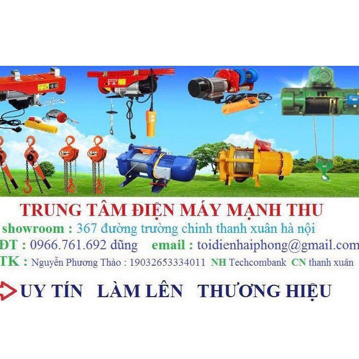 Máy tời điện 500kg