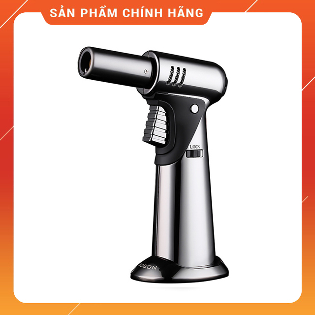 Vỏ hộp quẹt bật lửa khò 1 tia jobon zb 501 để bàn sang trọng lửa khò mạnh mẽ - dùng gas cao cấp