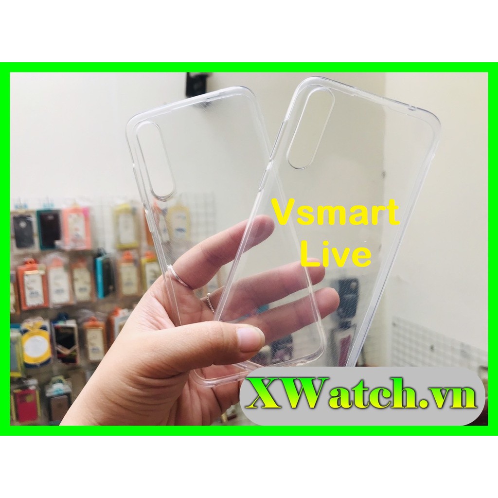 Ốp dẻo silicon Vsmart Live Live 4 Joy 3 Joy 4 trong suốt