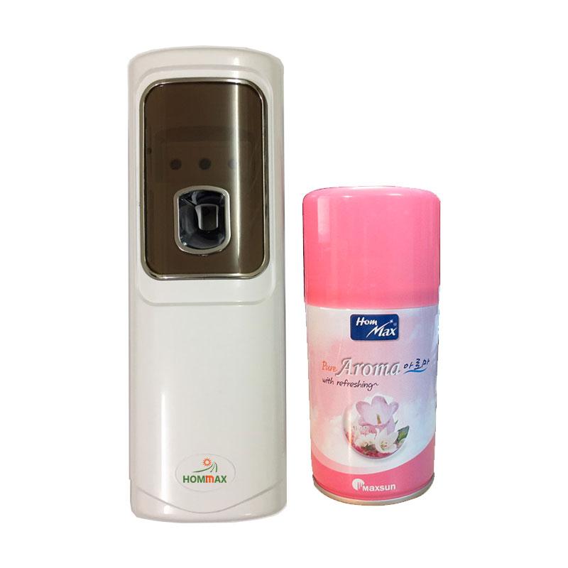 Combo máy xịt phòng tự động cảm biến ánh sáng và Nước hoa xịt phòng Hommax Hàn Quốc