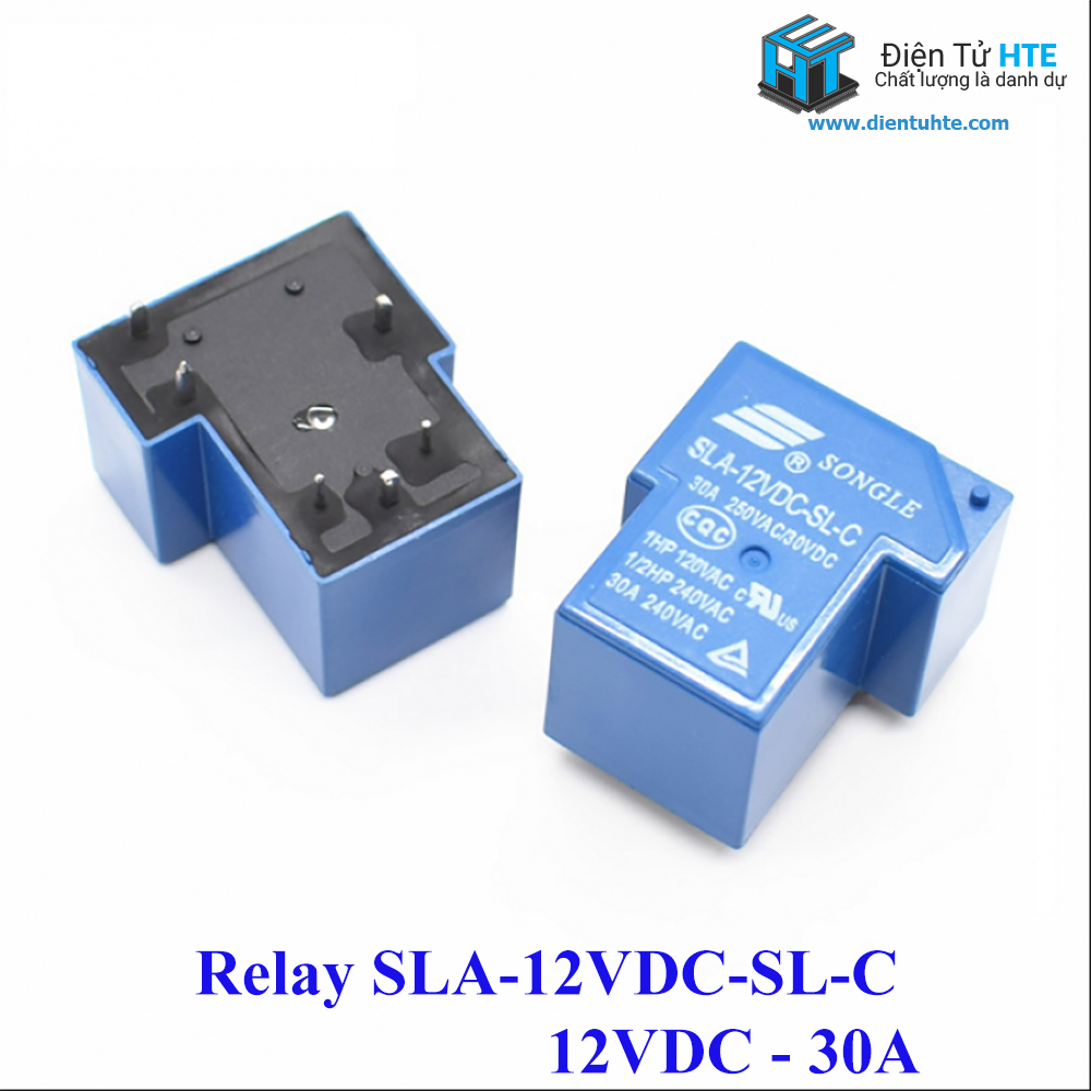 Relay 12V 6 chân 30A SONGLE