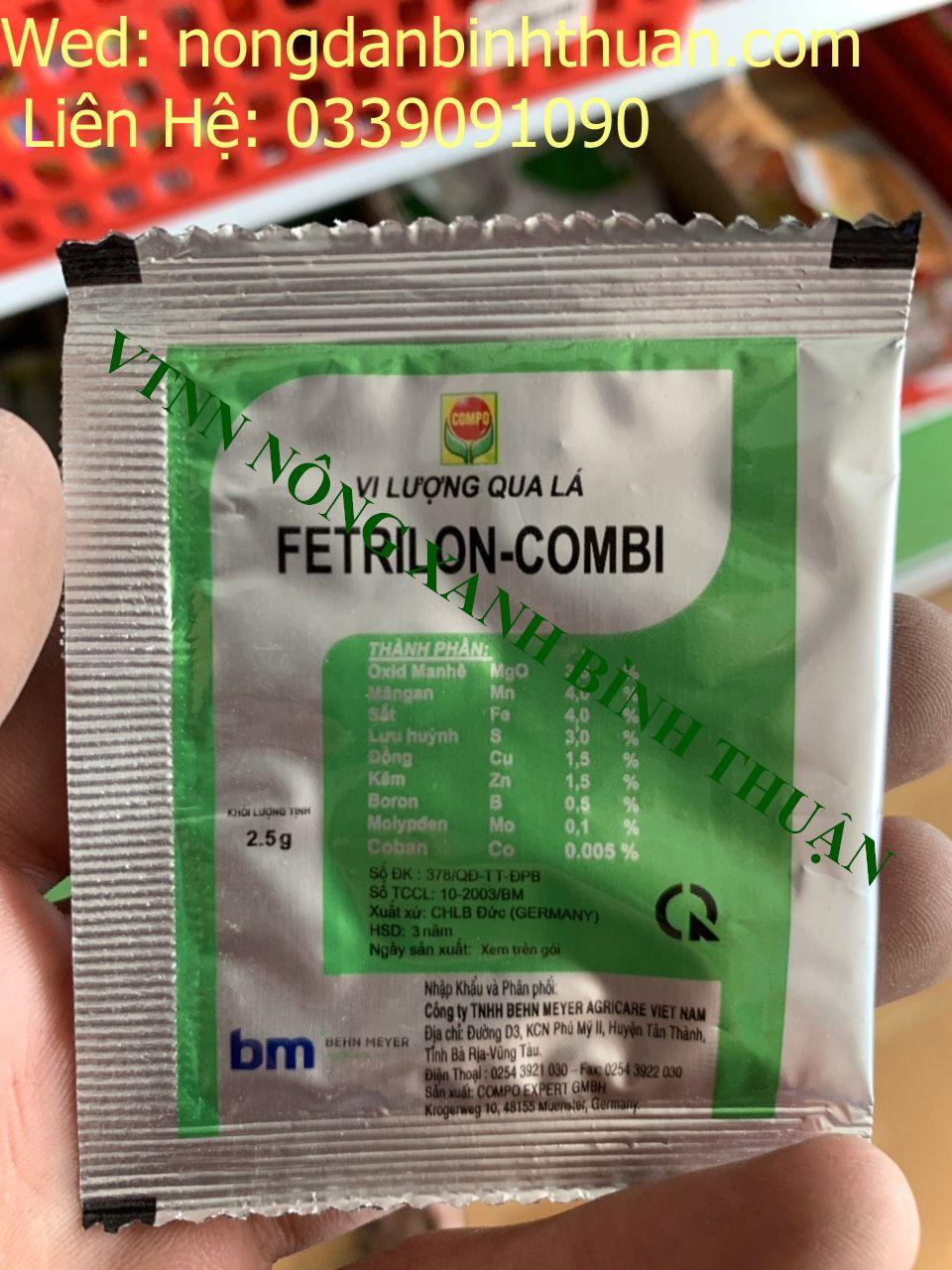 Bộ 4 gói vi lượng fetrilon combi 2.5