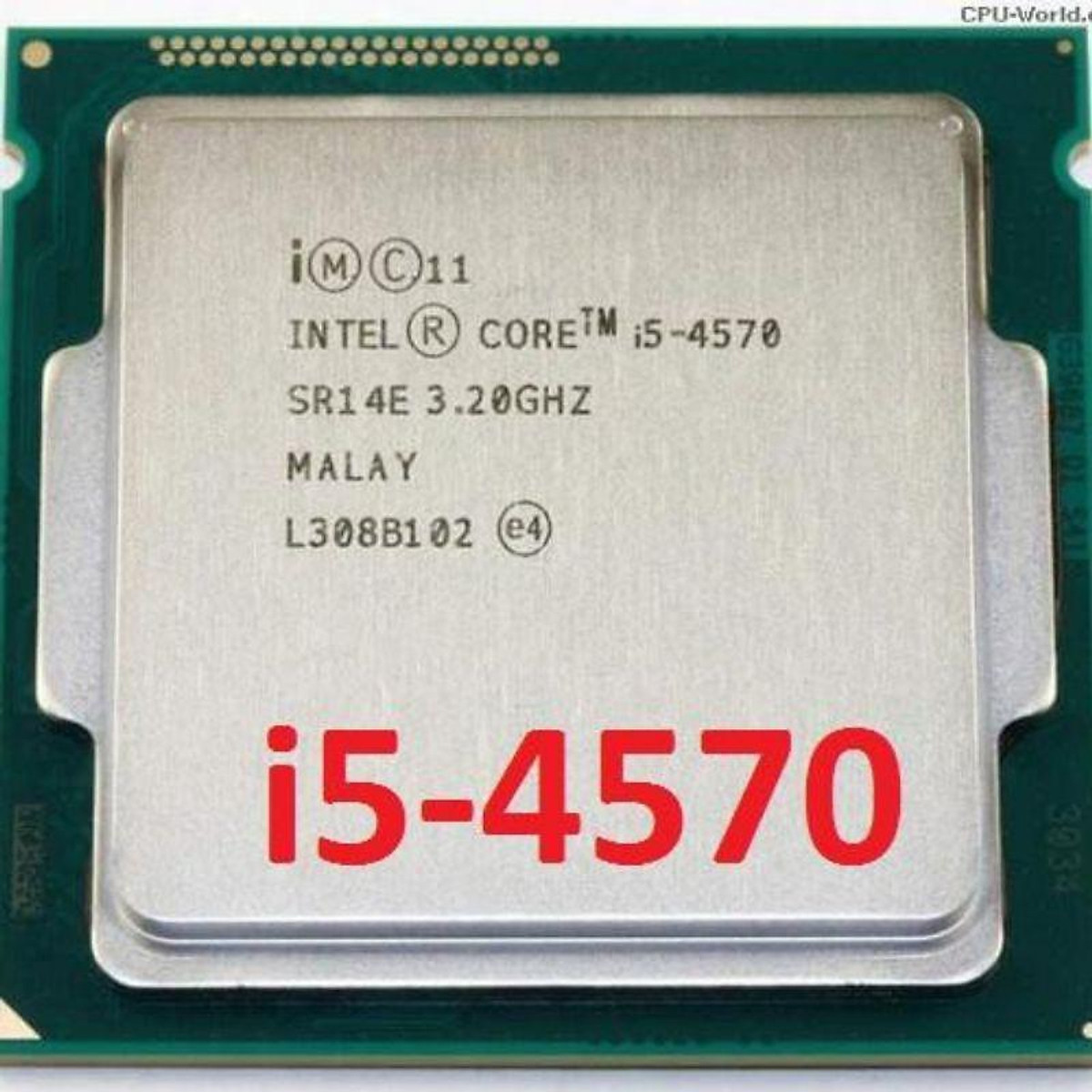 CPU-Chip i5 4570 socket 1150 dùng cho PC máy bàn.