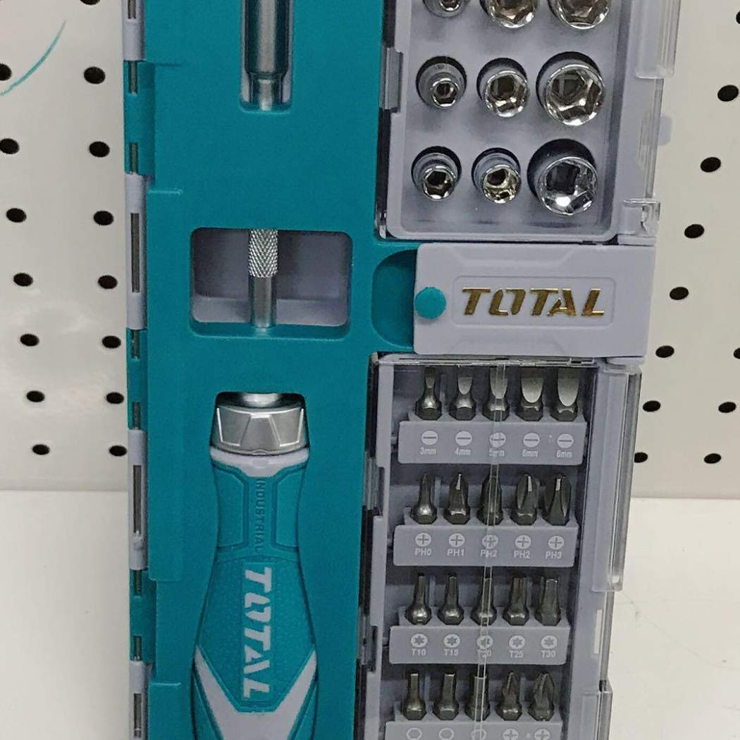 Bộ mũi vít 33 chi tiết Total TACSD30336