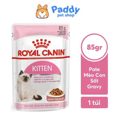 [HCM]Pate Cho Mèo Con Royal Canin Kitten Gravy Dạng Sốt (85g)