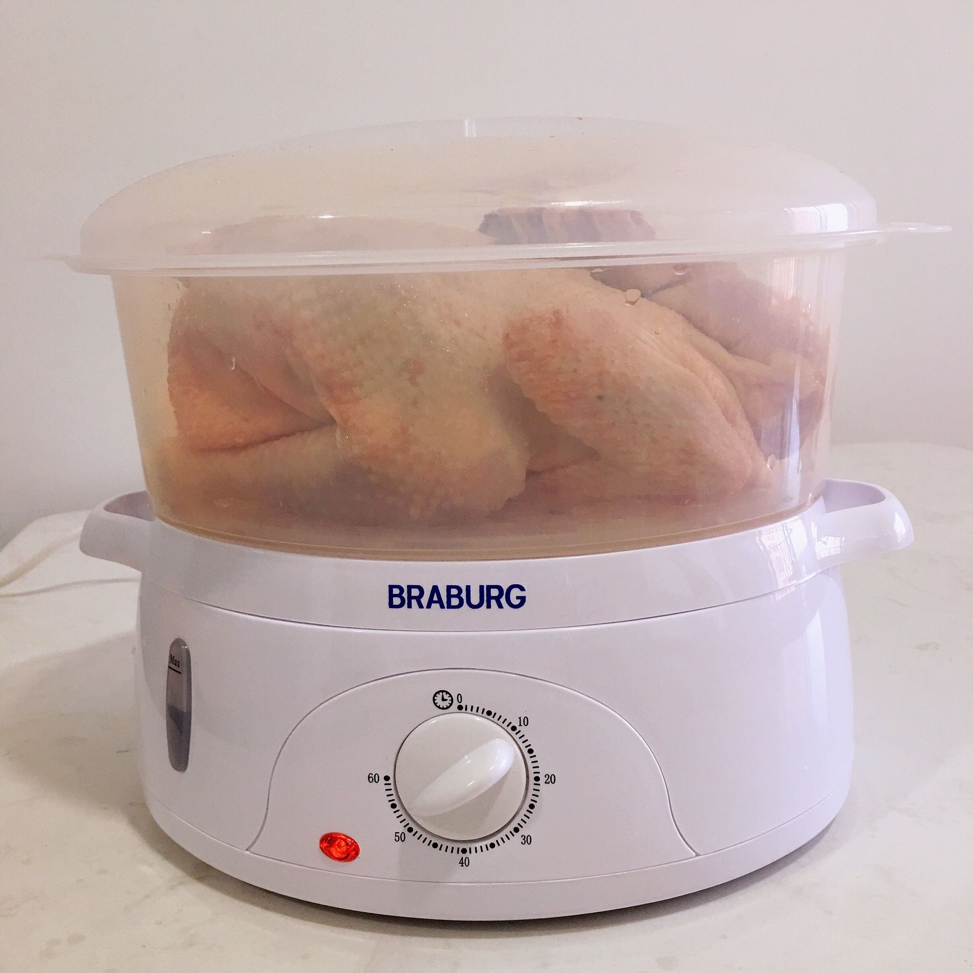 Nồi Hấp Điện 3 Tầng Braburg