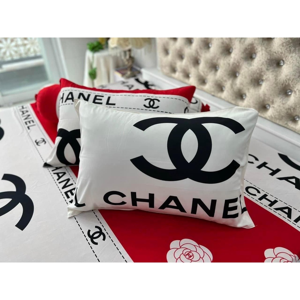 Vỏ gối Thun Hàn Chanel (vỏ nằm hoặc vỏ ôm mẫu ngẩu nhiên)