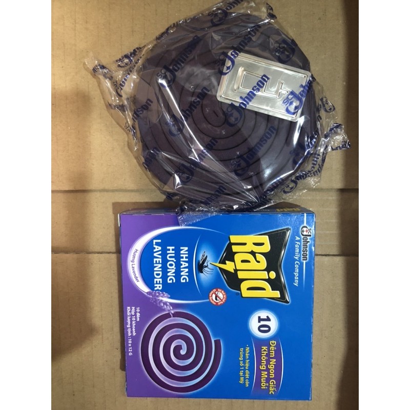 nhang đuổi muỗi/ hương đuổi muỗi raid