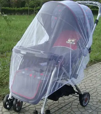 Jettingbuy Cute Infants Baby Stroller Pushchair Mosquito Insect Net Safe Mesh Buggy